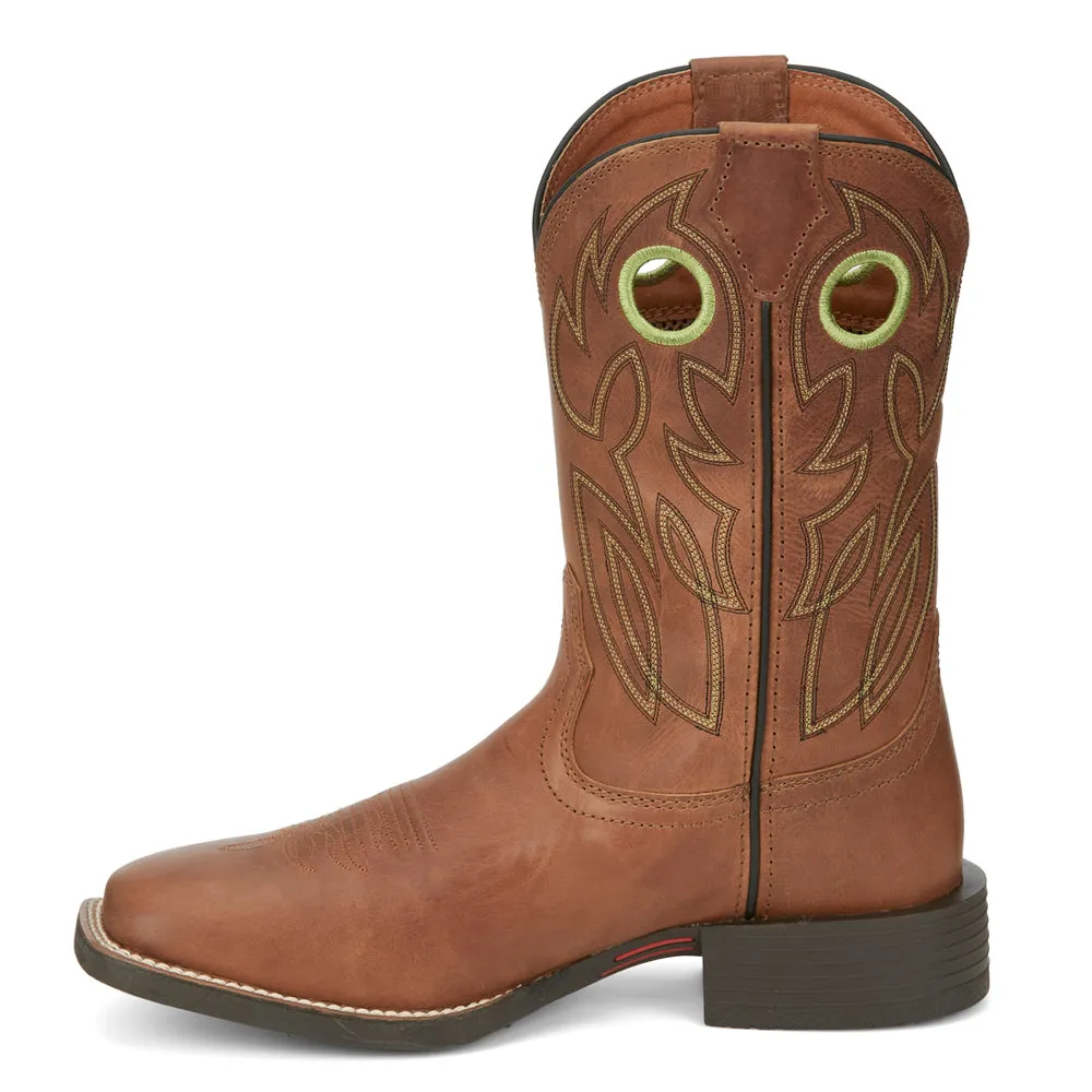 Bowline 11 Inch Square Toe Cowboy Boots