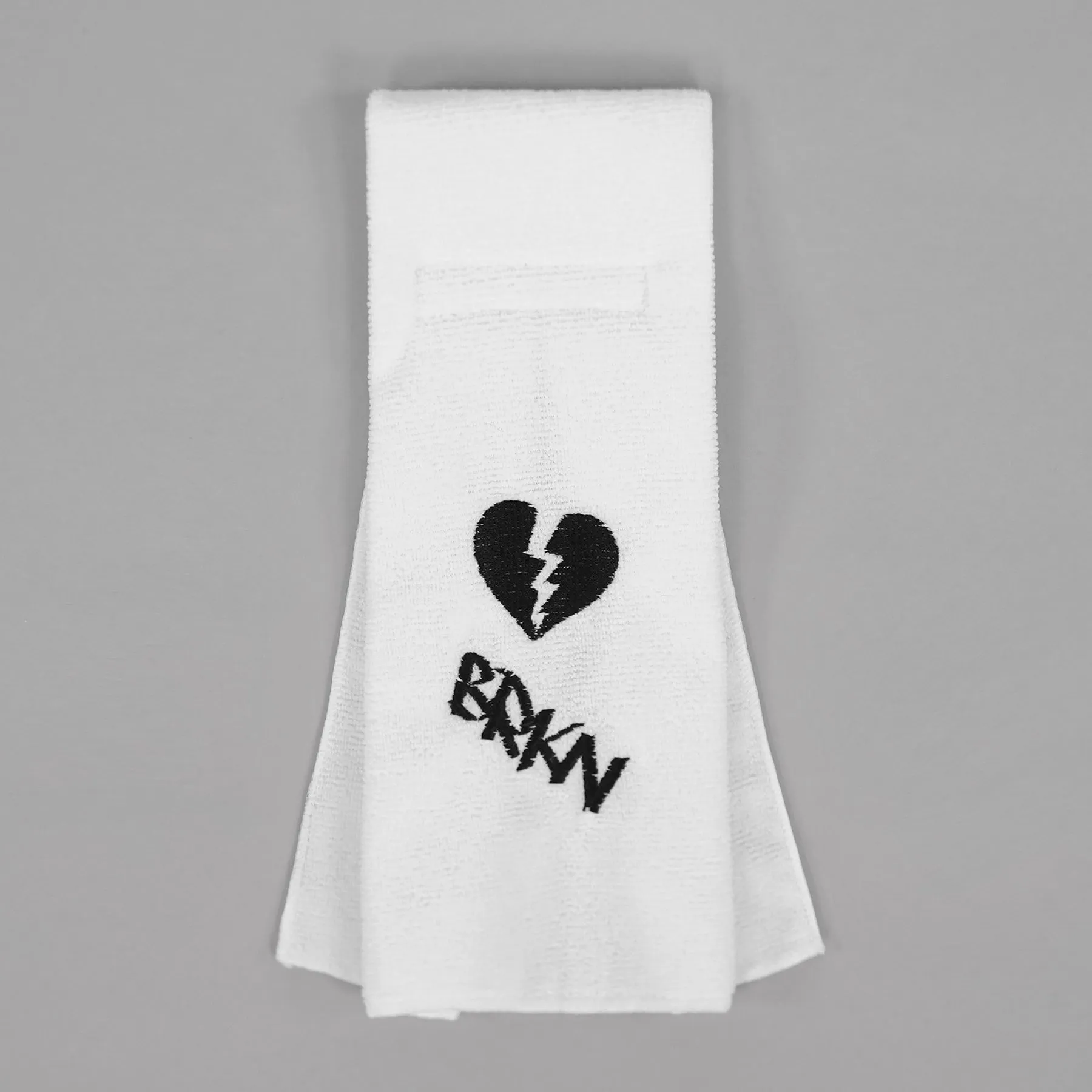 BRKN Black Football Towel