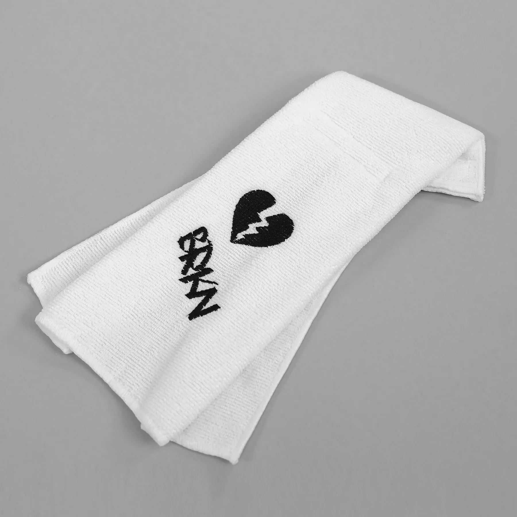 BRKN Black Football Towel