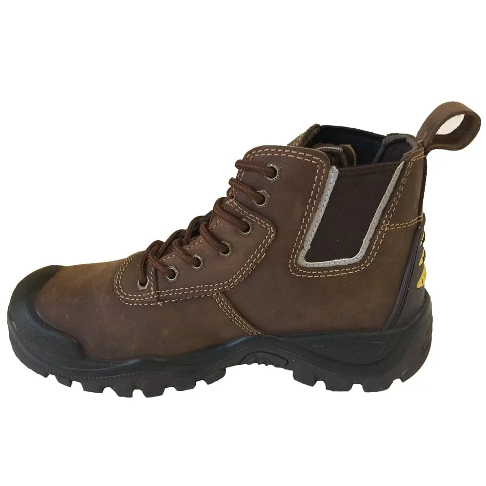 Buckler BHYB1 Hybridz Safety Lace/Dealer Work Boot - Honey / Black