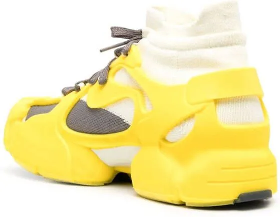 CamperLab Tossu panelled chunky sneakers Yellow