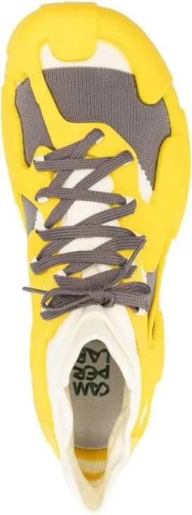 CamperLab Tossu panelled chunky sneakers Yellow