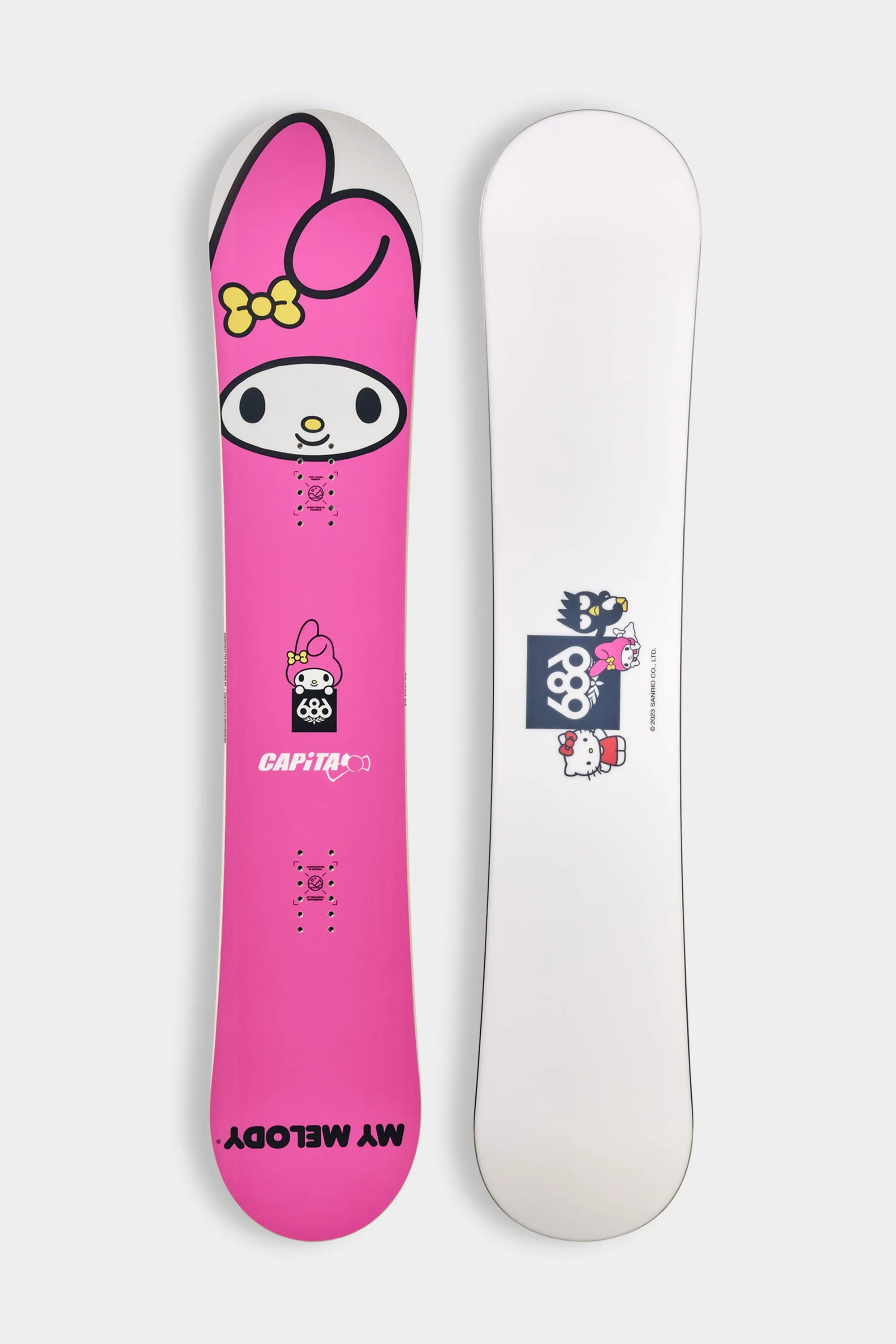 CAPiTA x  686 x Hello Kitty and Friends Snowboard - 3 Pack