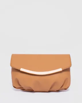 Caramel Marie Pouch Clutch Bag