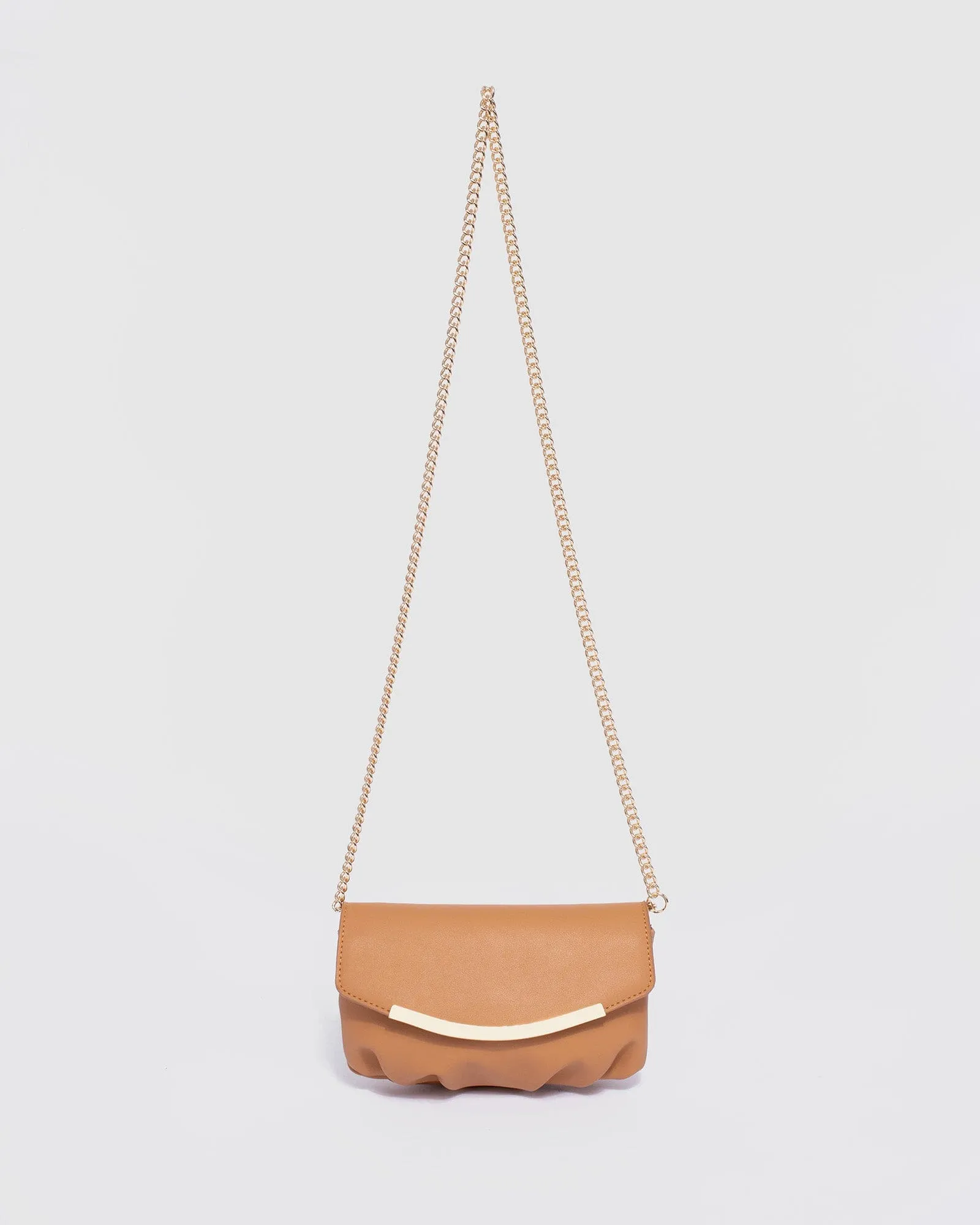 Caramel Marie Pouch Clutch Bag