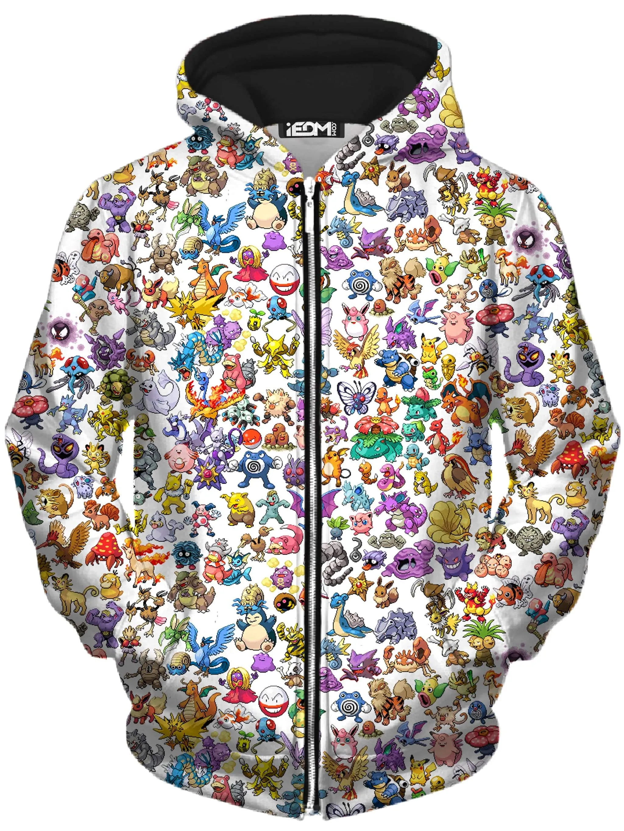 Catch Em All Unisex Zip-Up Hoodie