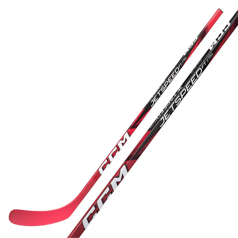 CCM Jetspeed FT Youth 2024 Youth Ice Hockey Stick