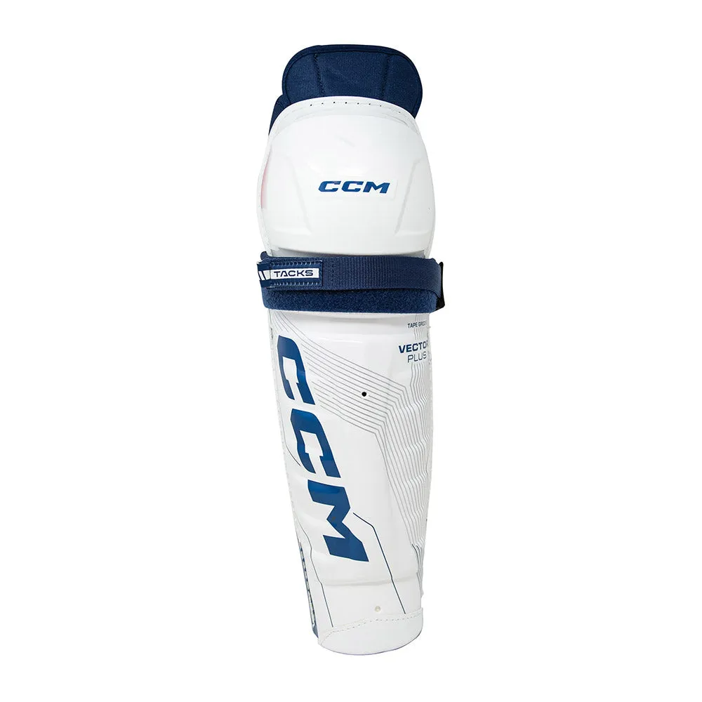 CCM Tacks Vector Plus 2024 Junior Ice Hockey Shin Guards