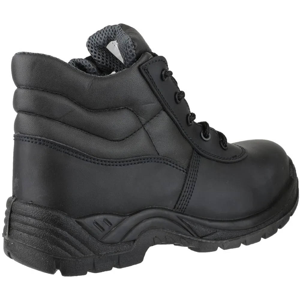 Centek Mens FS30C Leather S3 Work Safety Boot Black