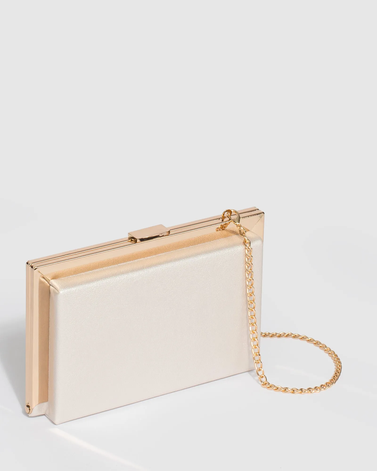 Champagne Aisha Clutch Bag