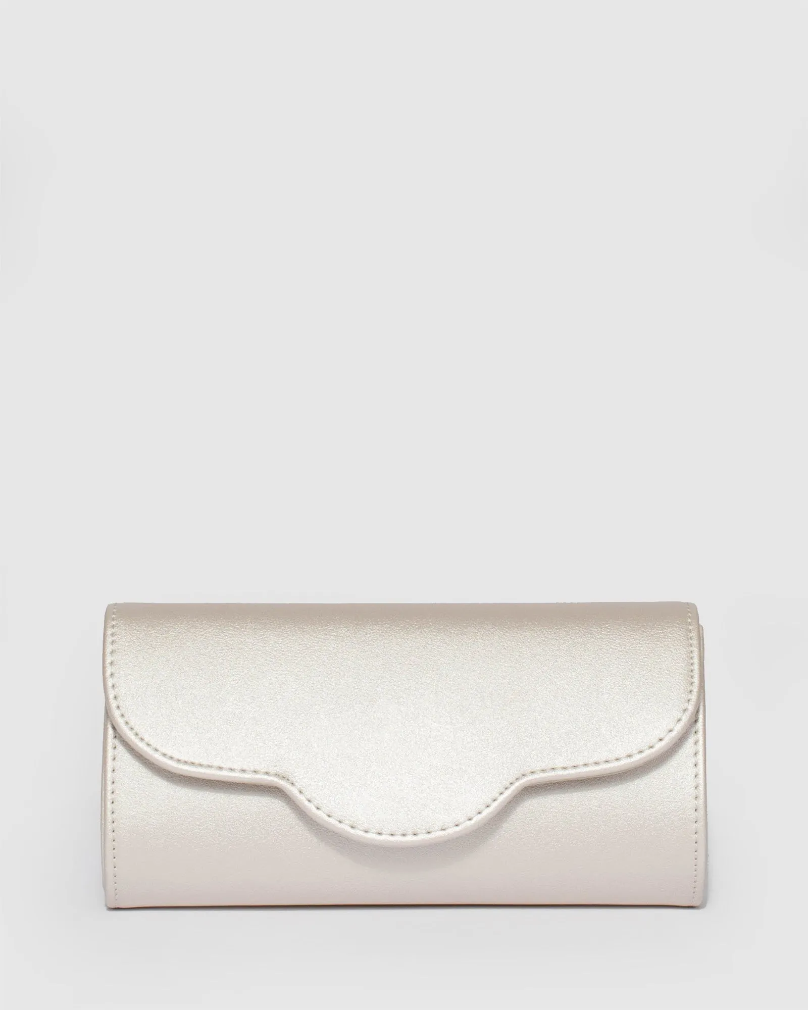 Champagne Verna Clutch Bag