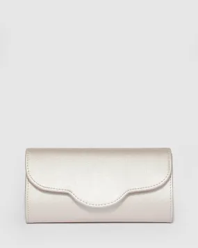 Champagne Verna Clutch Bag