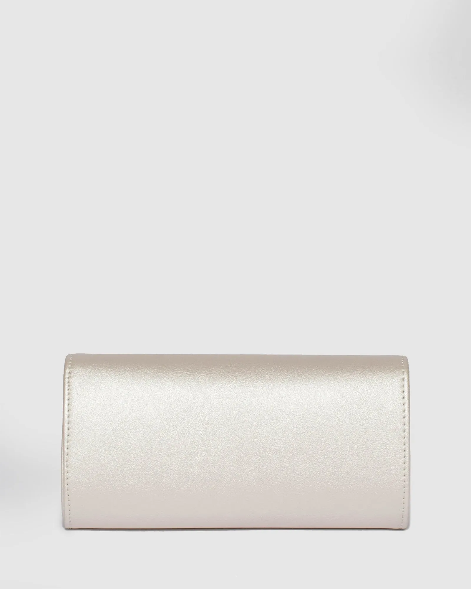 Champagne Verna Clutch Bag