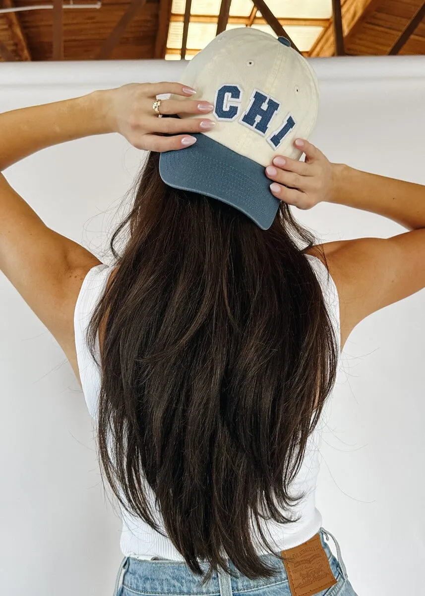 Chi 2-Tone Baseball Cap - Breaker Blue