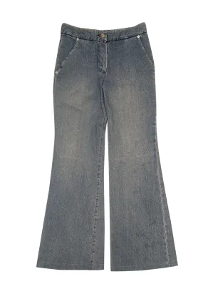 Chloe - Light Wash Wide Leg Jeans Sz 2