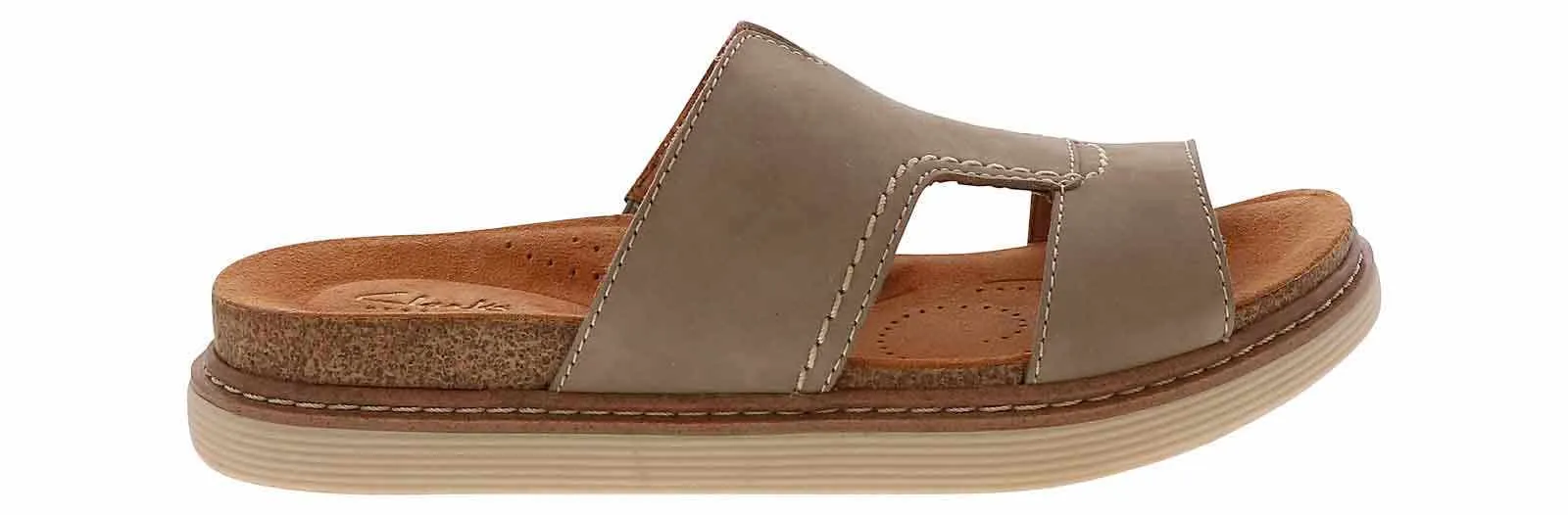 Clarks Arwell Walk H Band Stone Women's Footbed Slide