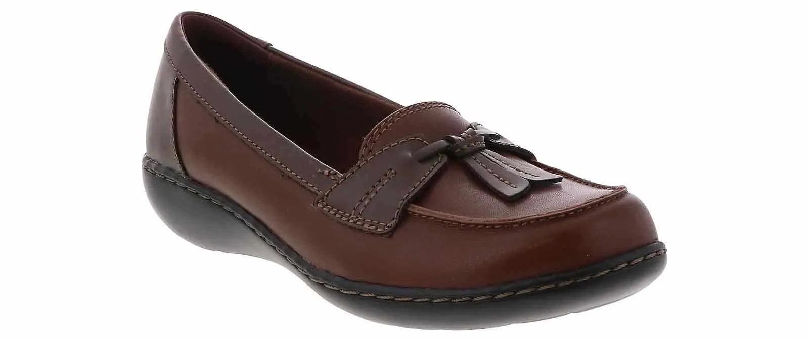 Clarks Ashland Bubble Women’s Comfort Loafer-Brown