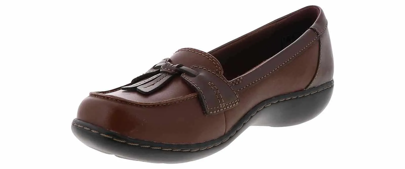 Clarks Ashland Bubble Women’s Comfort Loafer-Brown