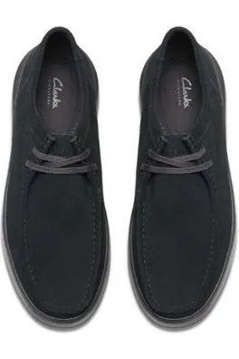 Clarks Courtlite Seam in Black Suede