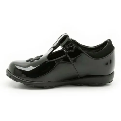 Clarks ELLA GLITZ BLACK PATENT