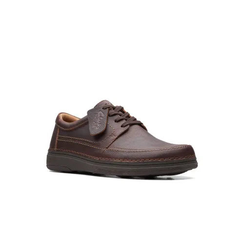 Clarks Men's Nature 5 Lo Oxford Dark Brown Leather