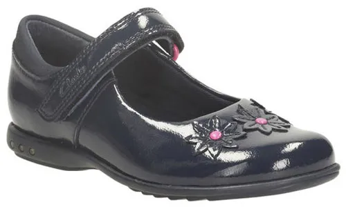 Clarks TRIXI BETH/WINZE SKY NAVY PATENT