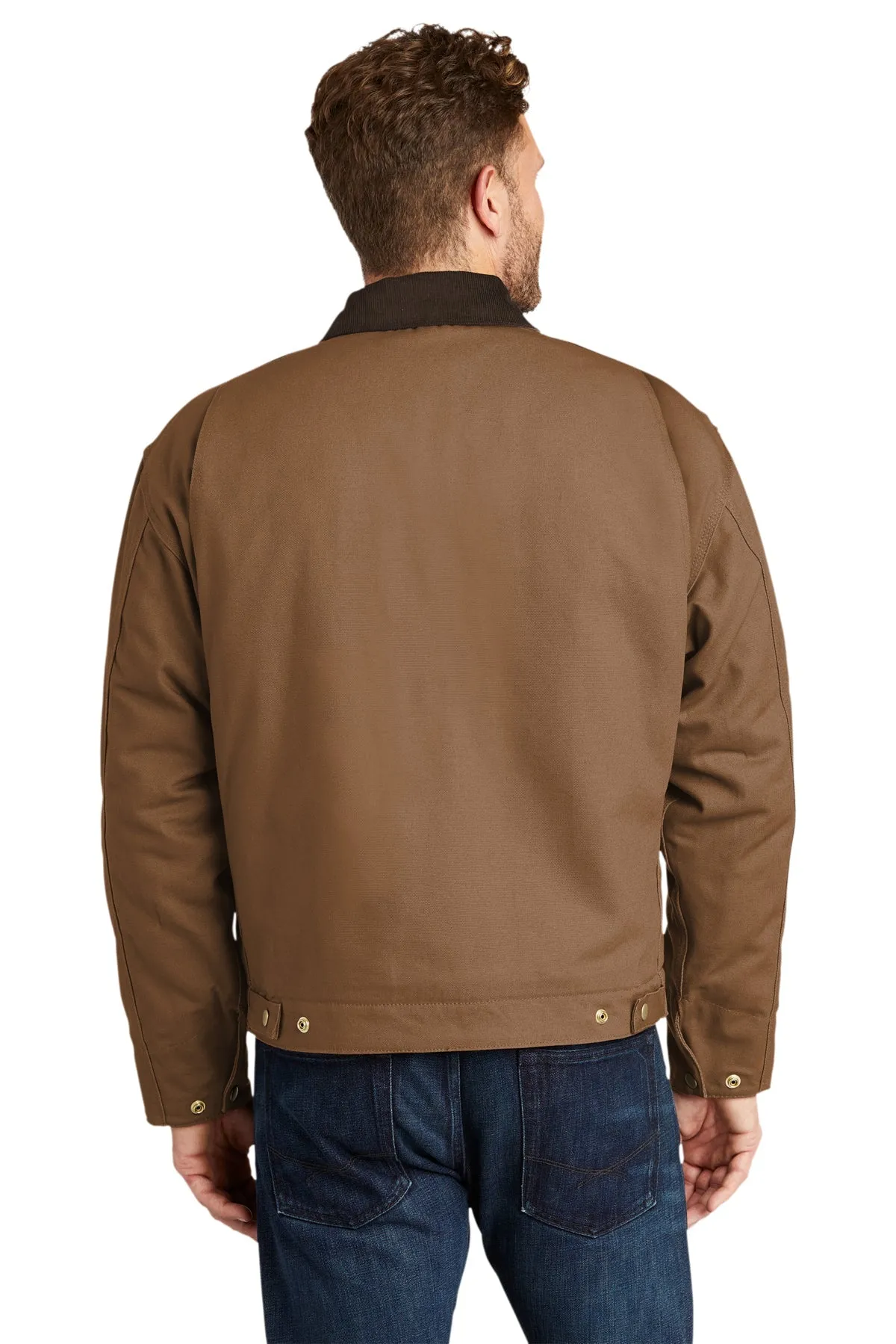 CornerStone Tall Duck Cloth Work Jacket, Duck Brown/ Brown