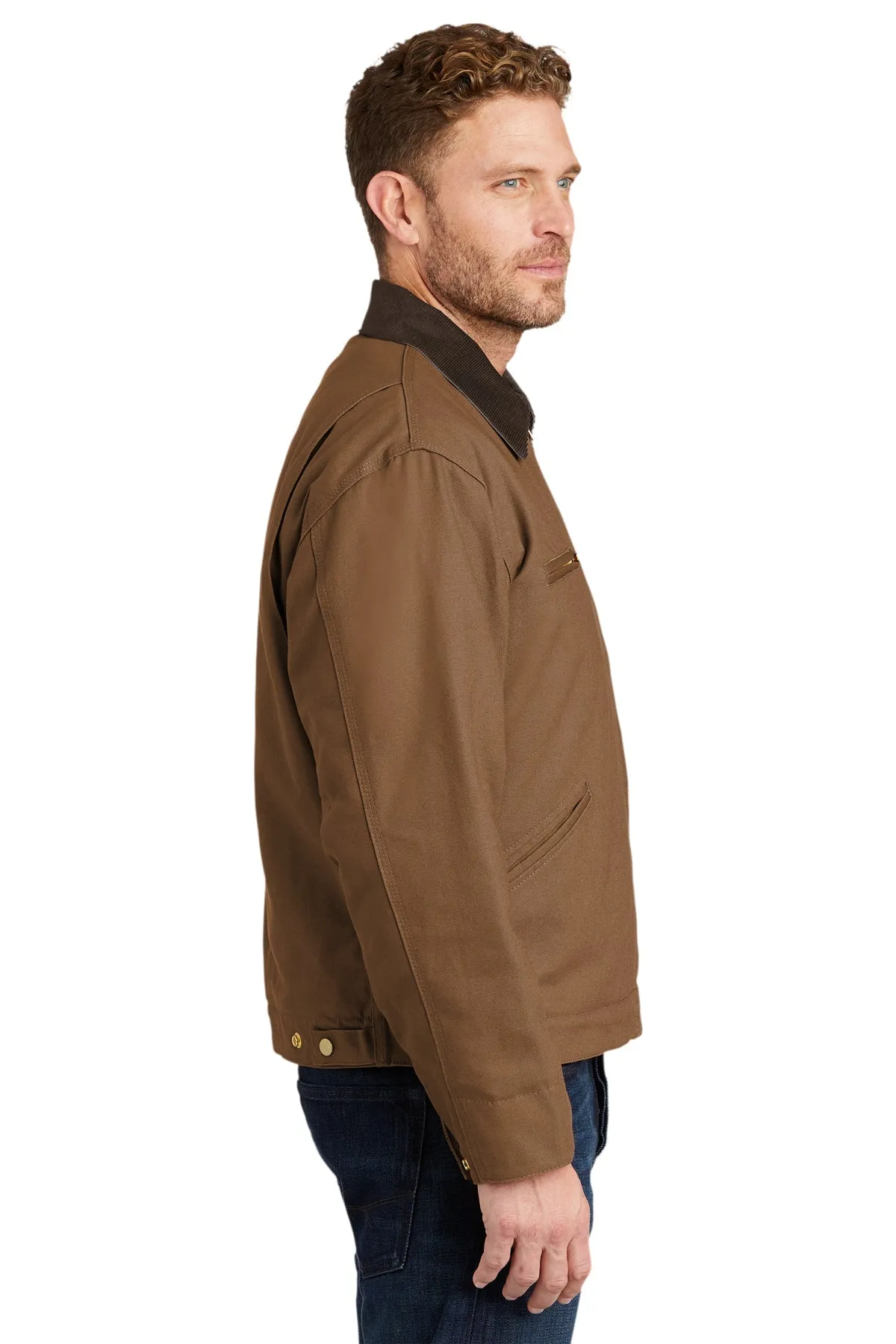 CornerStone Tall Duck Cloth Work Jacket, Duck Brown/ Brown