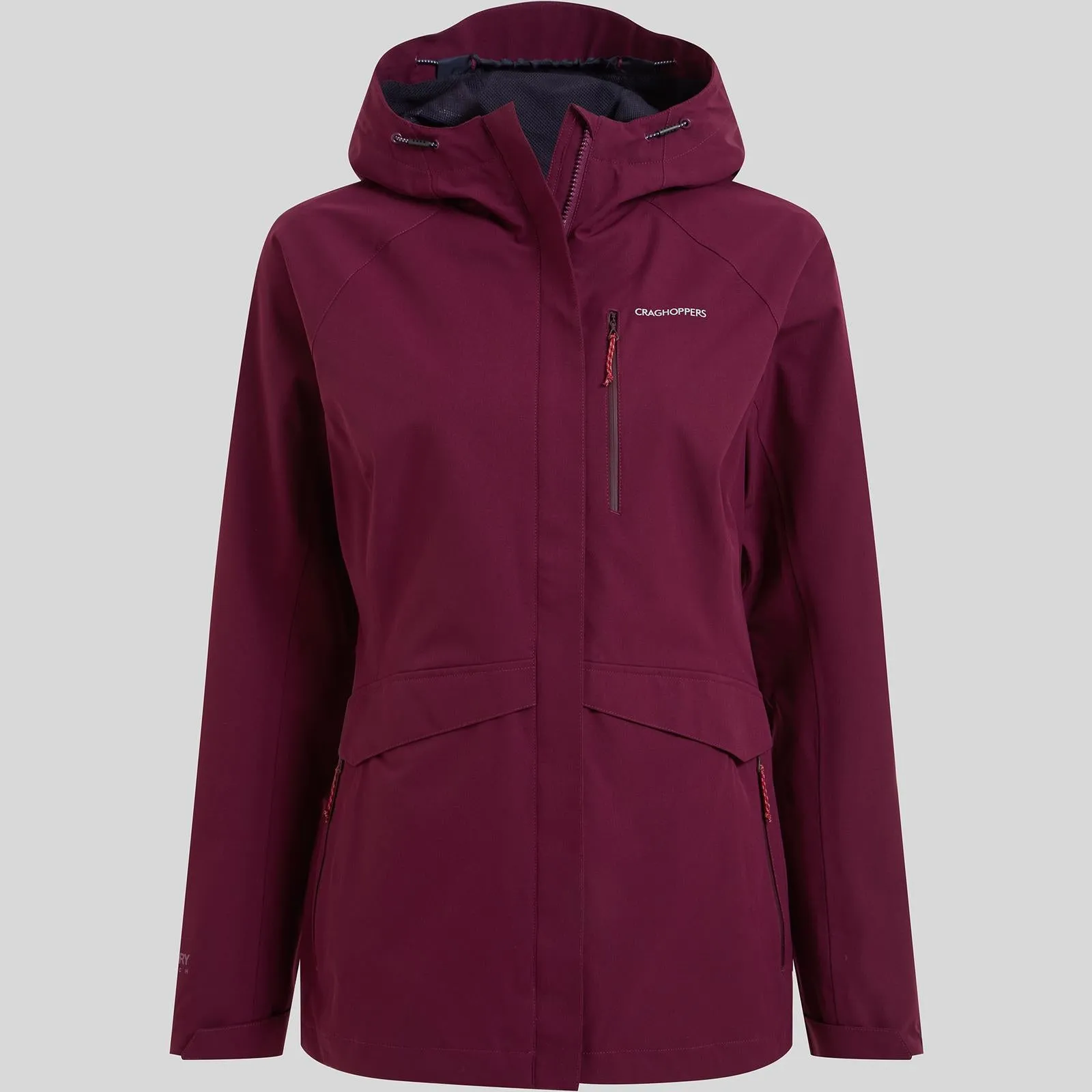 Craghoppers Womens Caldbeck Hooded Waterproof Jacket