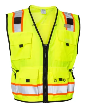 Custom Embroidery - Kishigo - Professional Surveyors Vest - S5000-5001