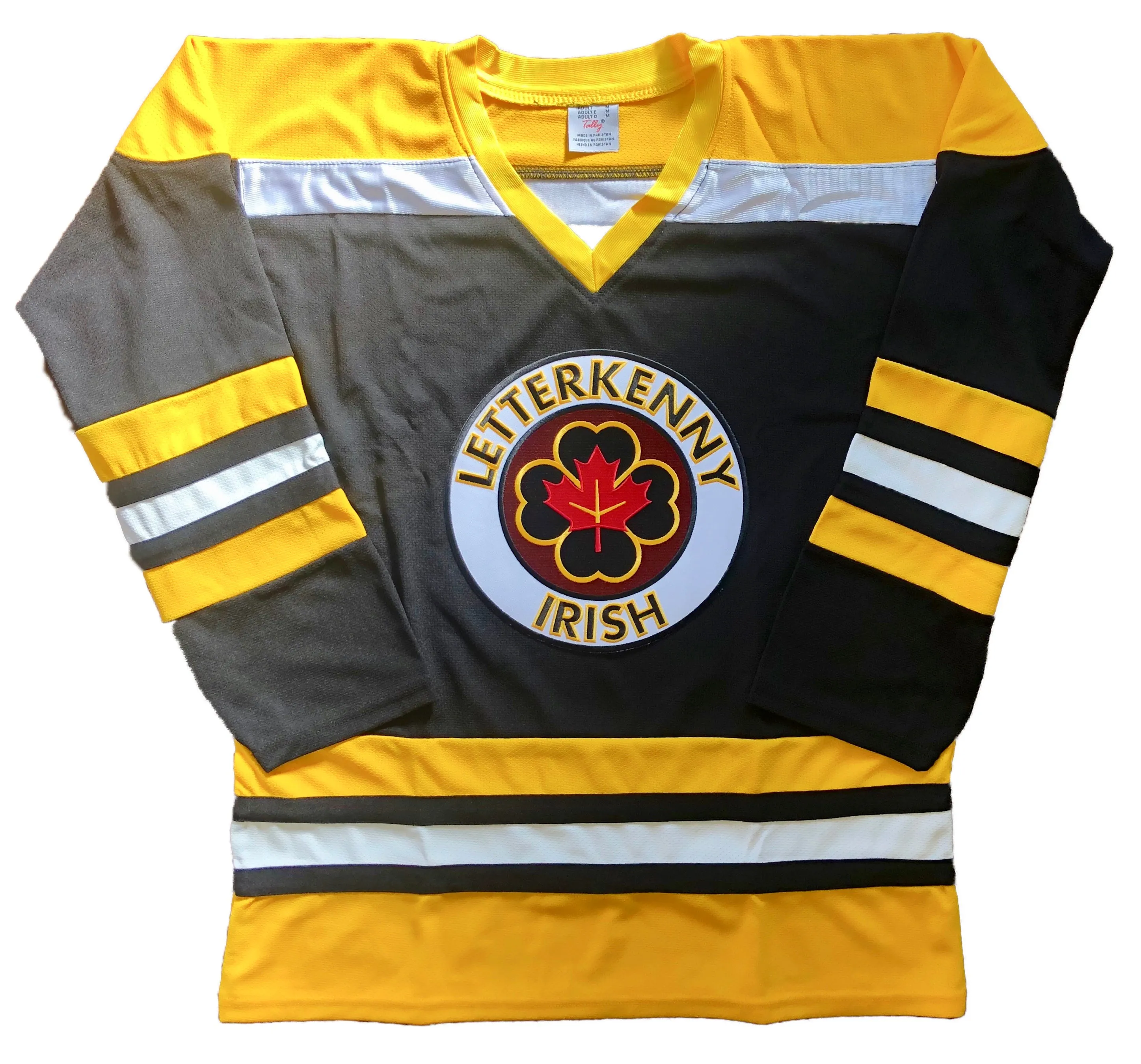 Custom Hockey Jerseys with a Letterkenny Twill Logo $69