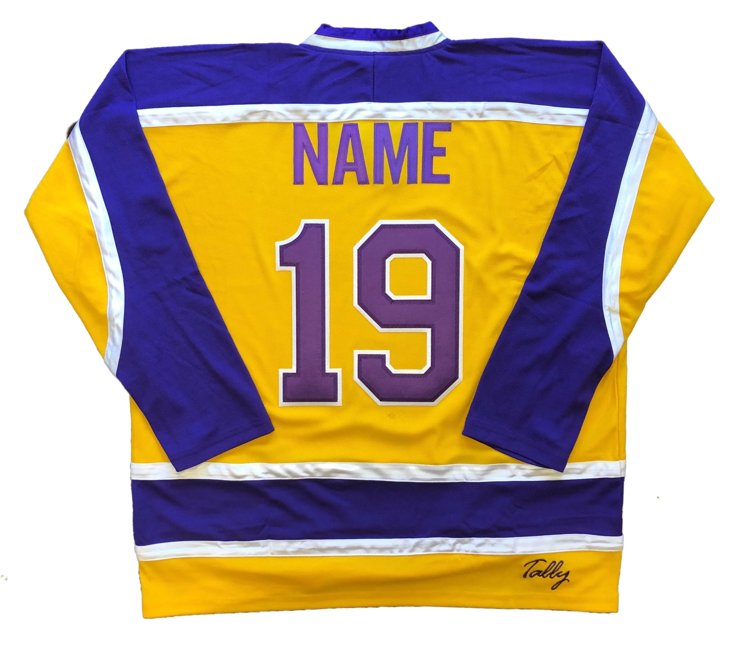 Custom Hockey Jerseys with an Indian Twill Logo