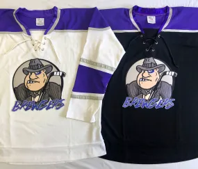 Custom Hockey Jerseys with the Brewsers Twill Crest