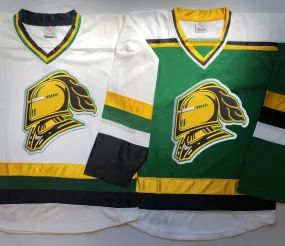 Custom Hockey Jerseys with the Knights Embroidered Twill Logo