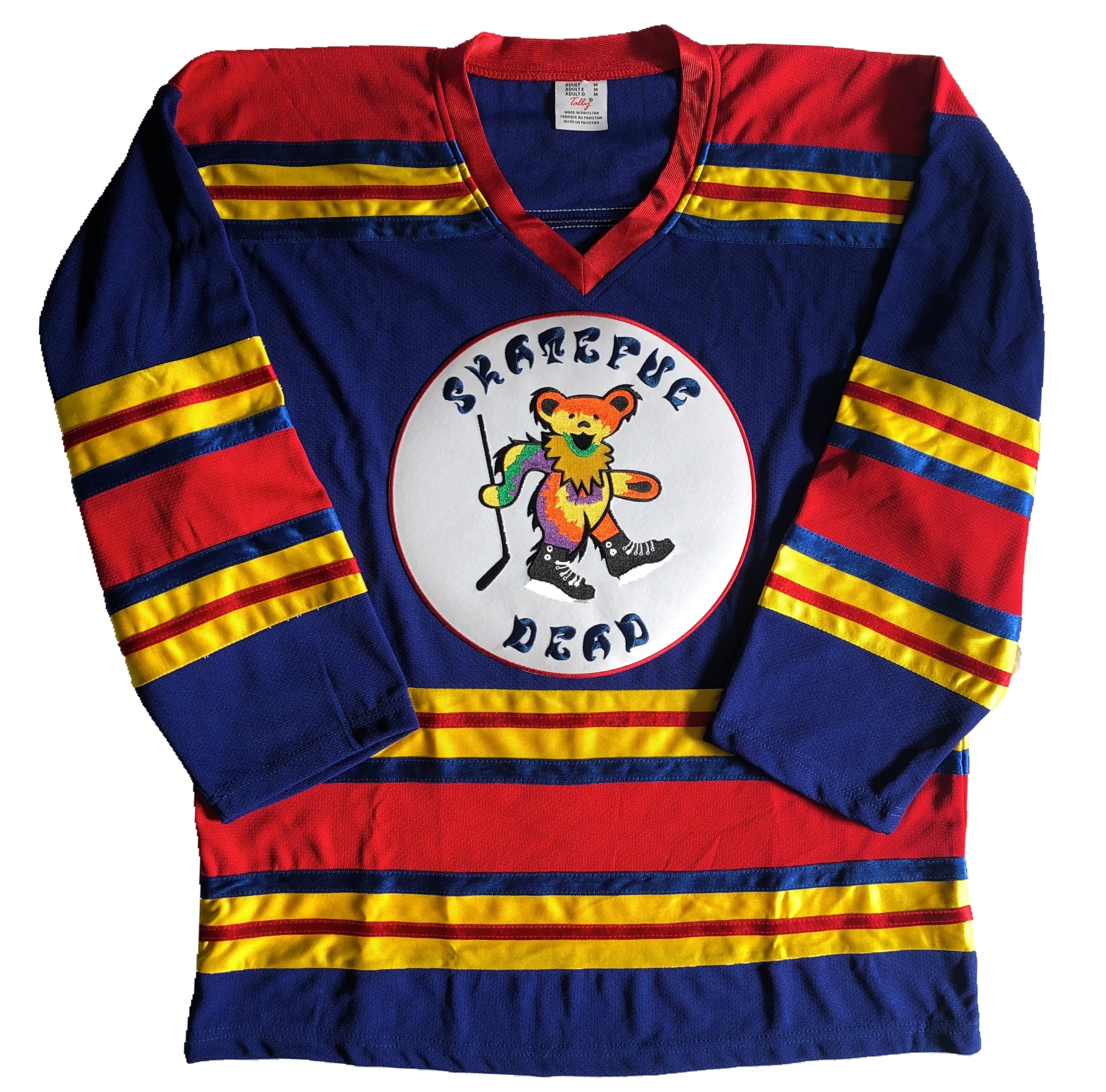 Custom Hockey Jerseys with the Skateful Dead Team Logo