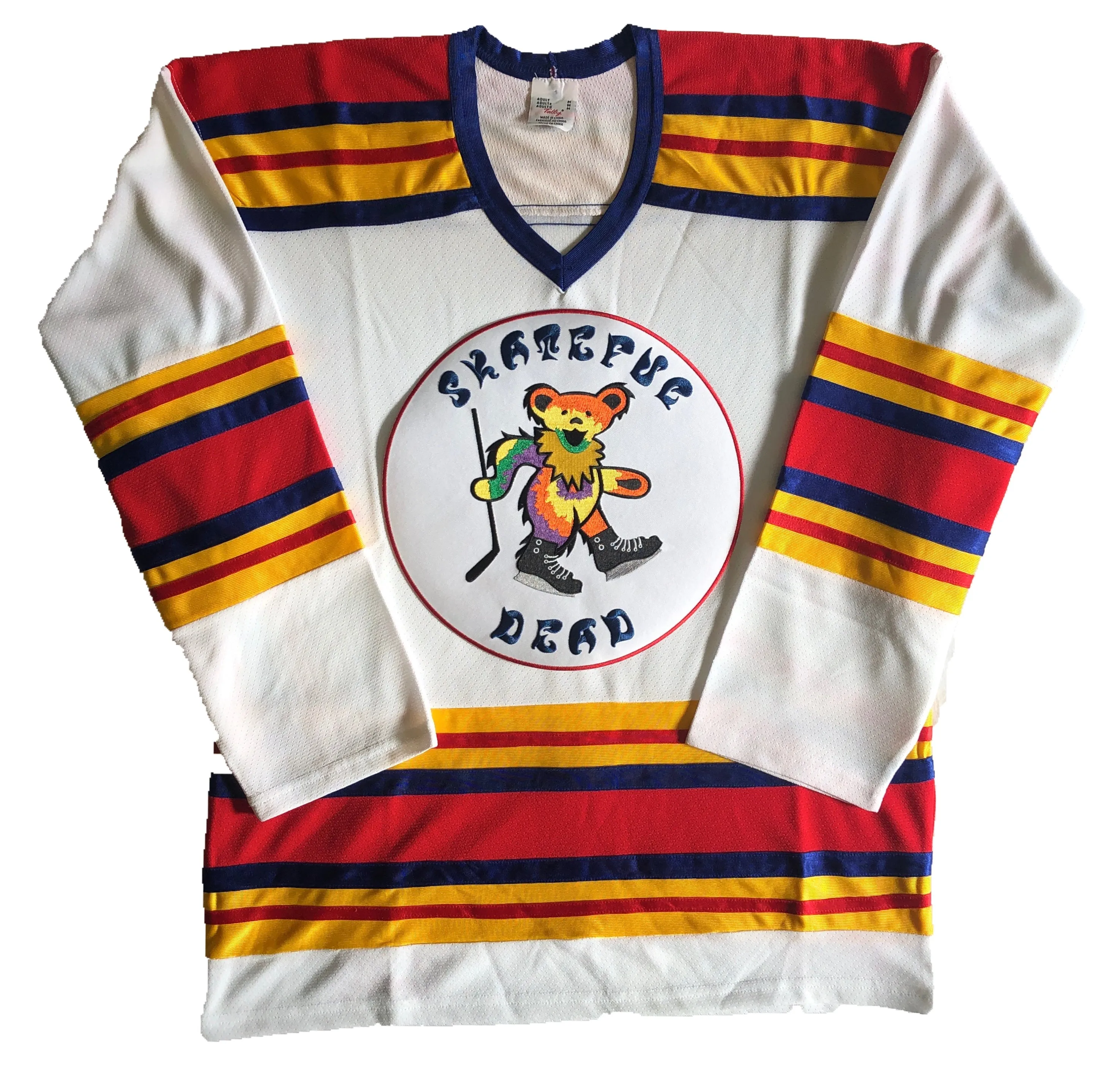 Custom Hockey Jerseys with the Skateful Dead Team Logo