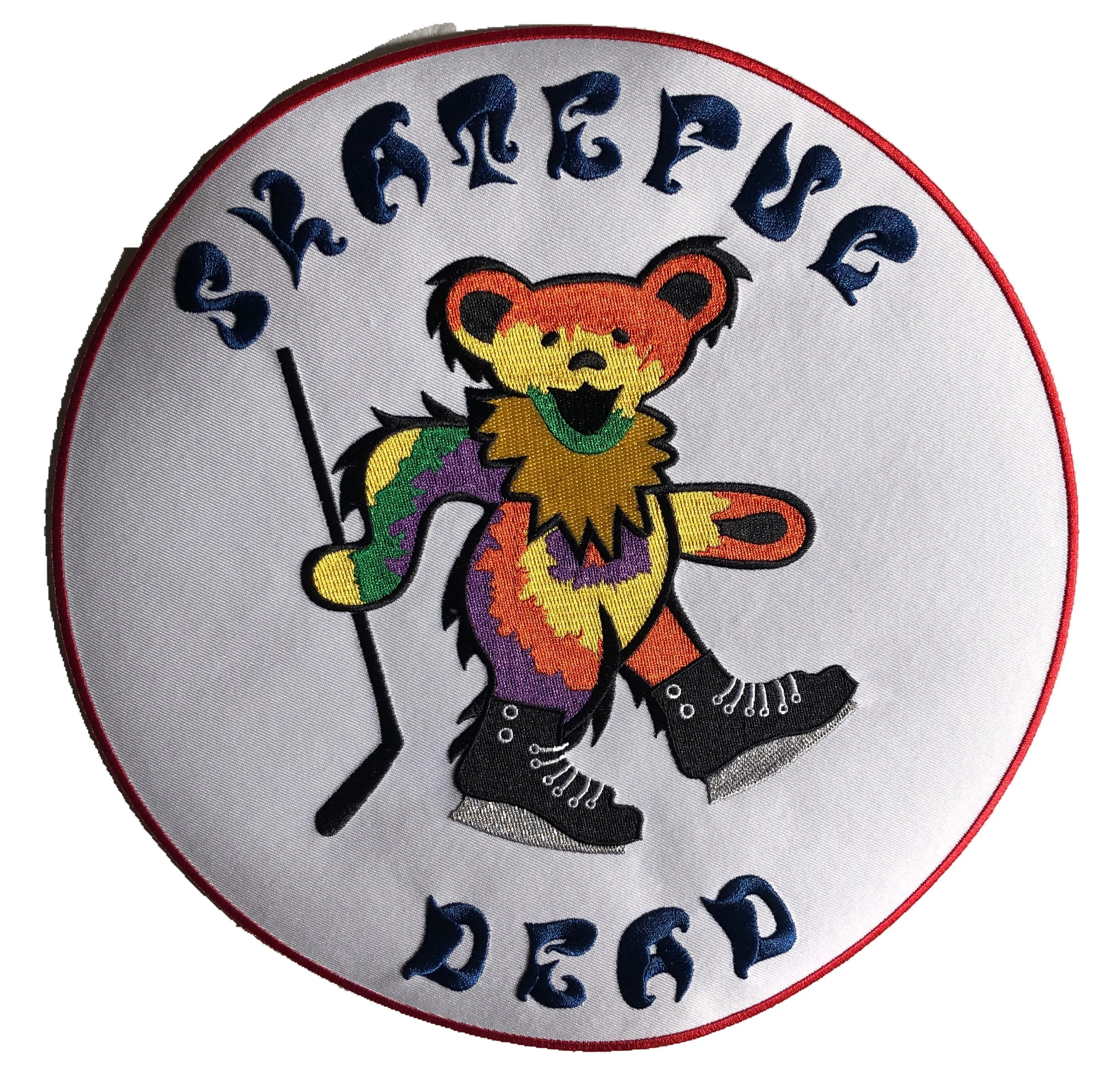 Custom Hockey Jerseys with the Skateful Dead Team Logo