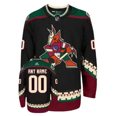 Customizable Arizona Coyotes Adidas Primegreen Authentic NHL Hockey Jersey     