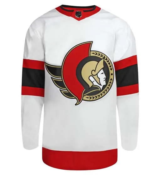 Customizable Ottawa Senators Adidas Primegreen Authentic NHL Hockey Jersey     