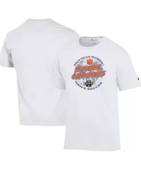 Cutter & Buck Men's NCAA Unisex Clemson Tigers 2023 NCAA Soccer National s Locker Room T-Shirt