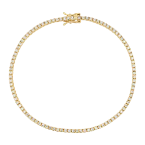 Dainty Diamond Tennis Bracelet