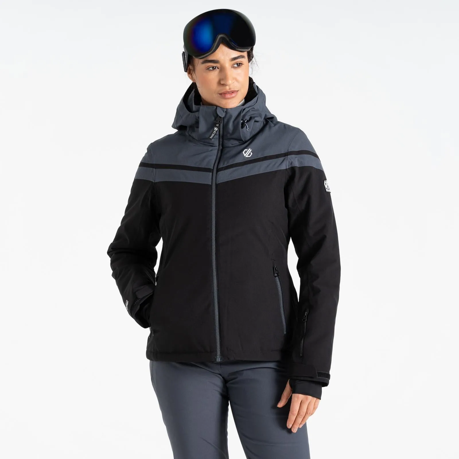 Dare 2b Womens Flurry Hooded Waterproof Ski Jacket