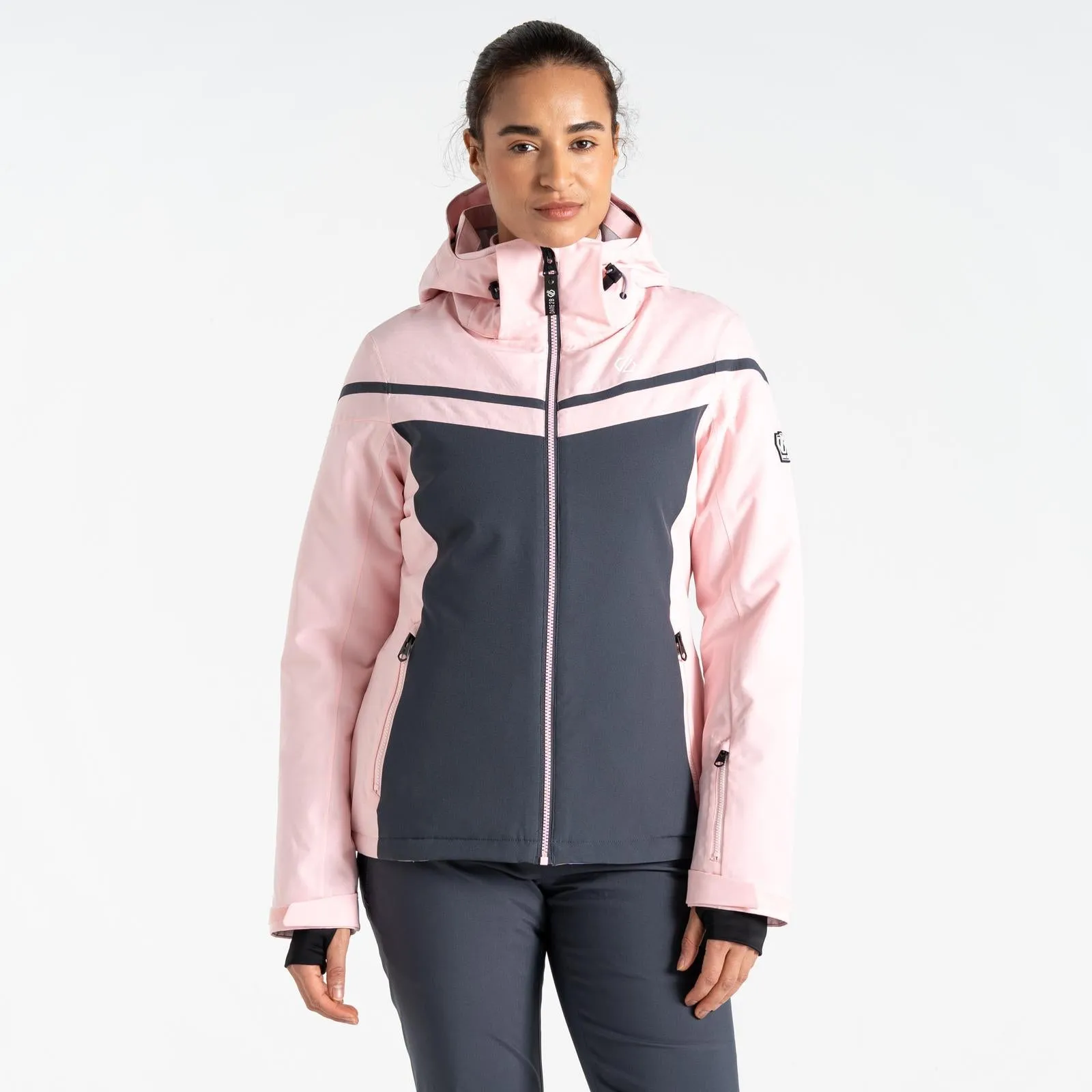 Dare 2b Womens Flurry Hooded Waterproof Ski Jacket