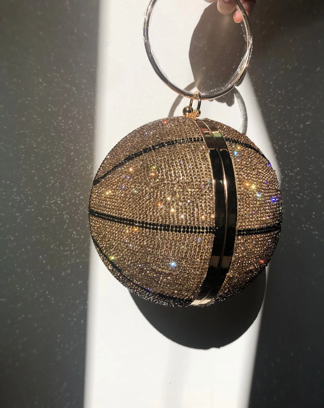 Diamond Basketball Handbag