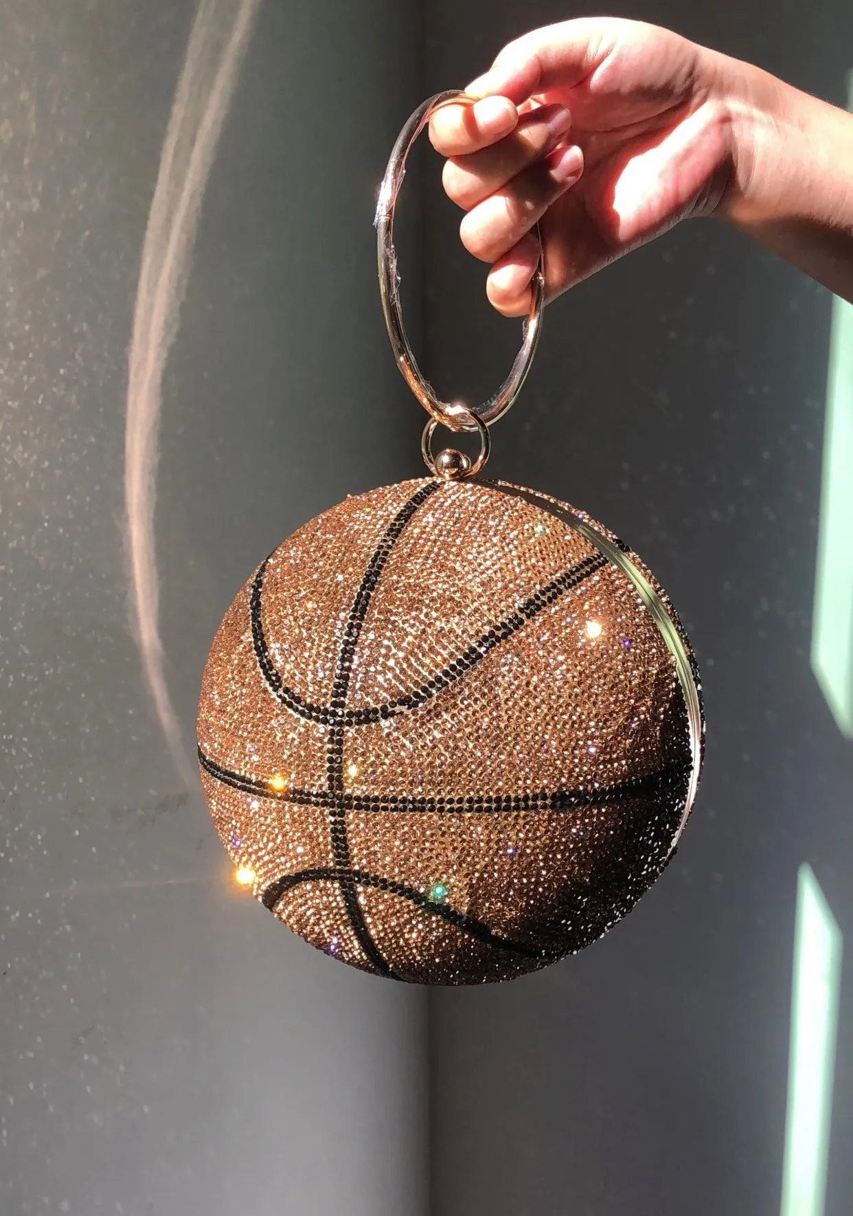 Diamond Basketball Handbag