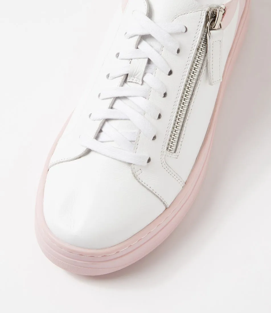 DJANGO & JULIETTE Noxxie White Pink Multi Sneakers