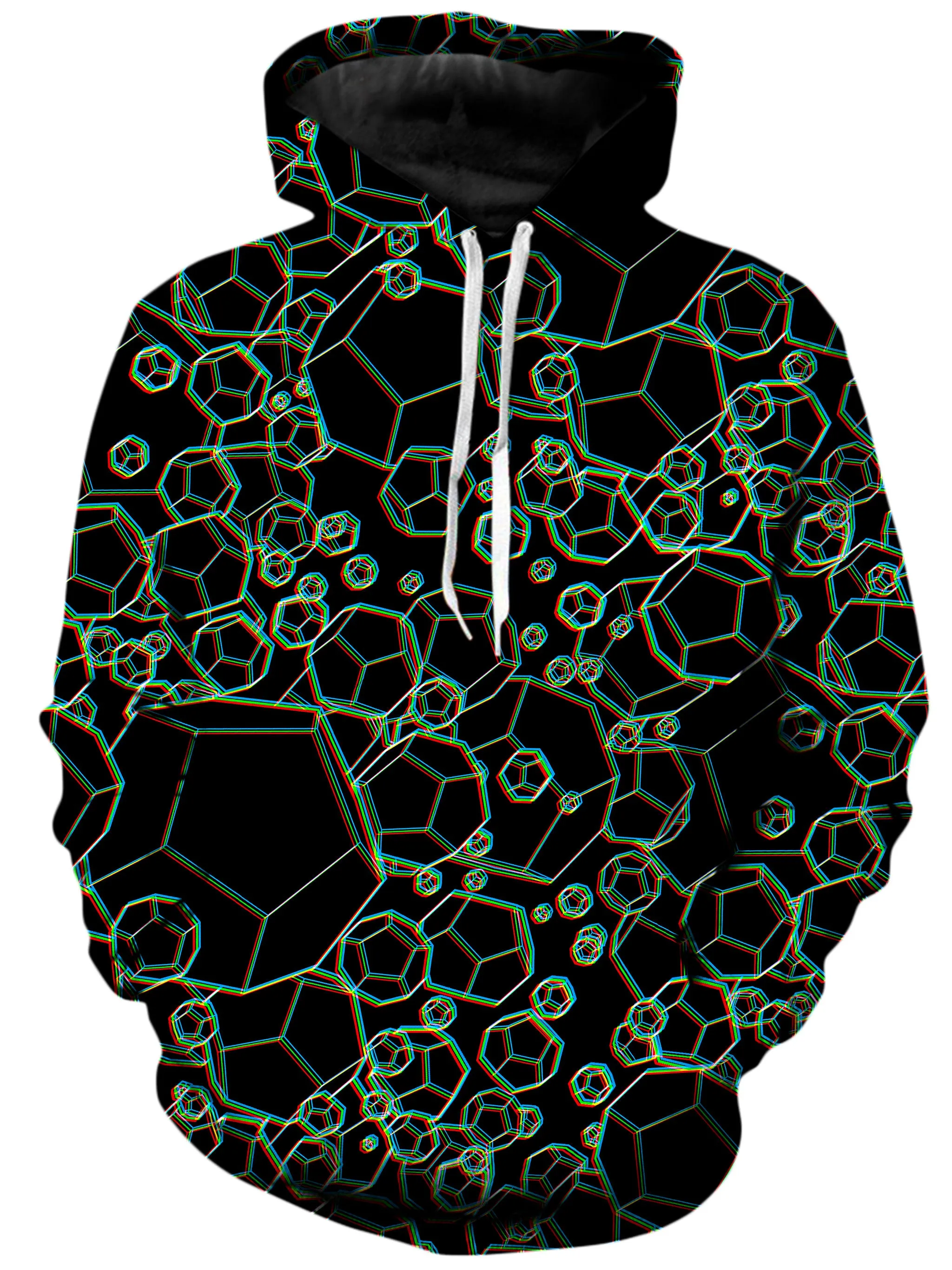 Dodecahedron Madness Glitch Hoodie and Leggings Combo