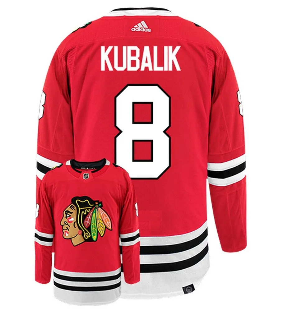 Dominik Kubalik Chicago Blackhawks Adidas Primegreen Authentic NHL Hockey Jersey     