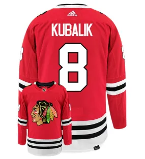 Dominik Kubalik Chicago Blackhawks Adidas Primegreen Authentic NHL Hockey Jersey     