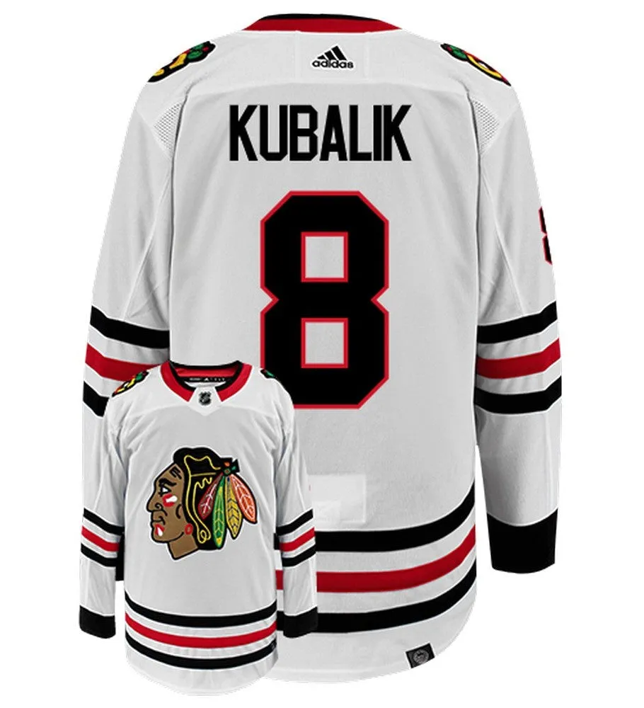 Dominik Kubalik Chicago Blackhawks Adidas Primegreen Authentic NHL Hockey Jersey     